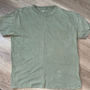 Abercrombie & Fitch Sage Green Short Sleeve Tee